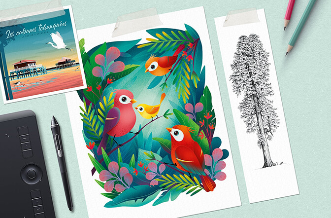 Illustratrice freelance