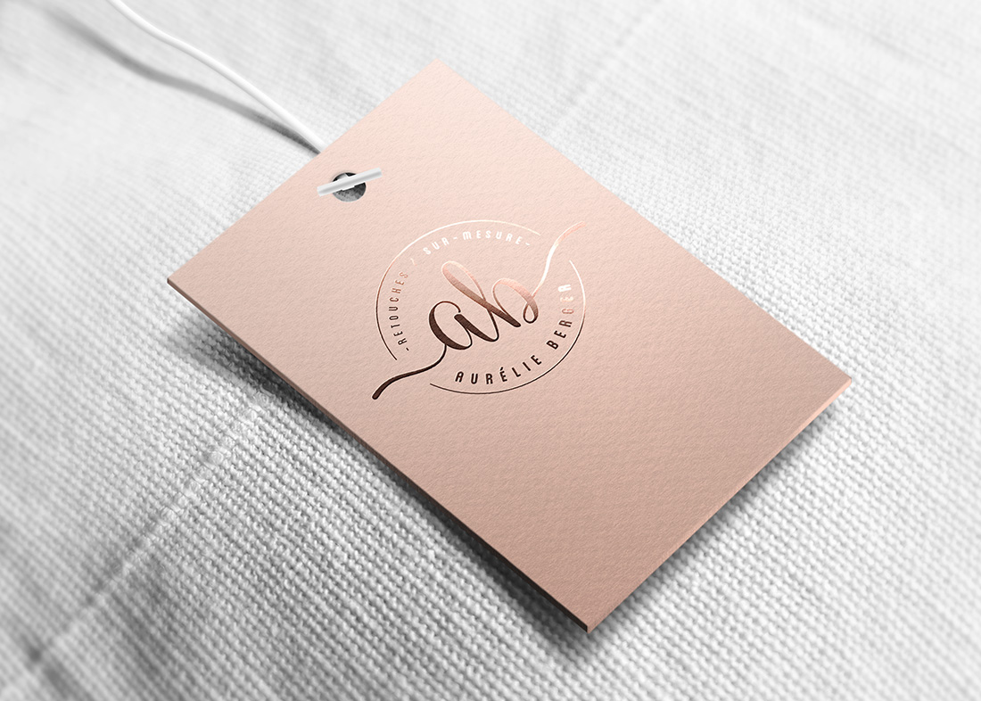 Logo et identité visuelle pour une creatrice de mode