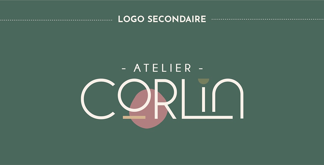 Variantes et utilisations possible des logo secondaires