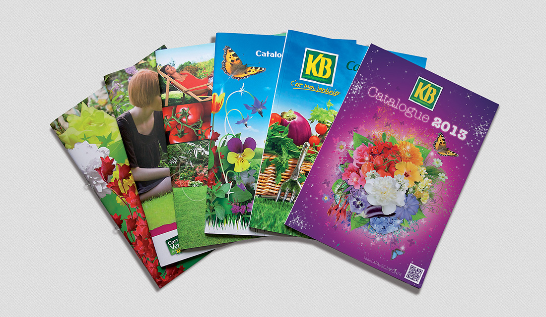 Edition print du catalogue produits