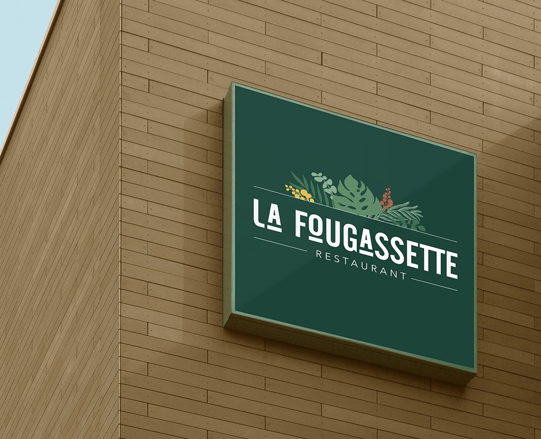 Enseigne d’un restaurant