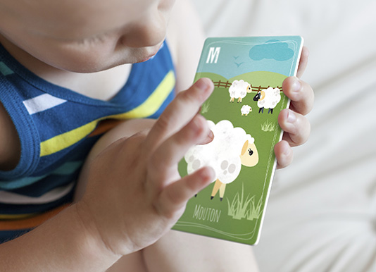 Série d’illustrations vectorielles à destination d’un jeu pour enfant